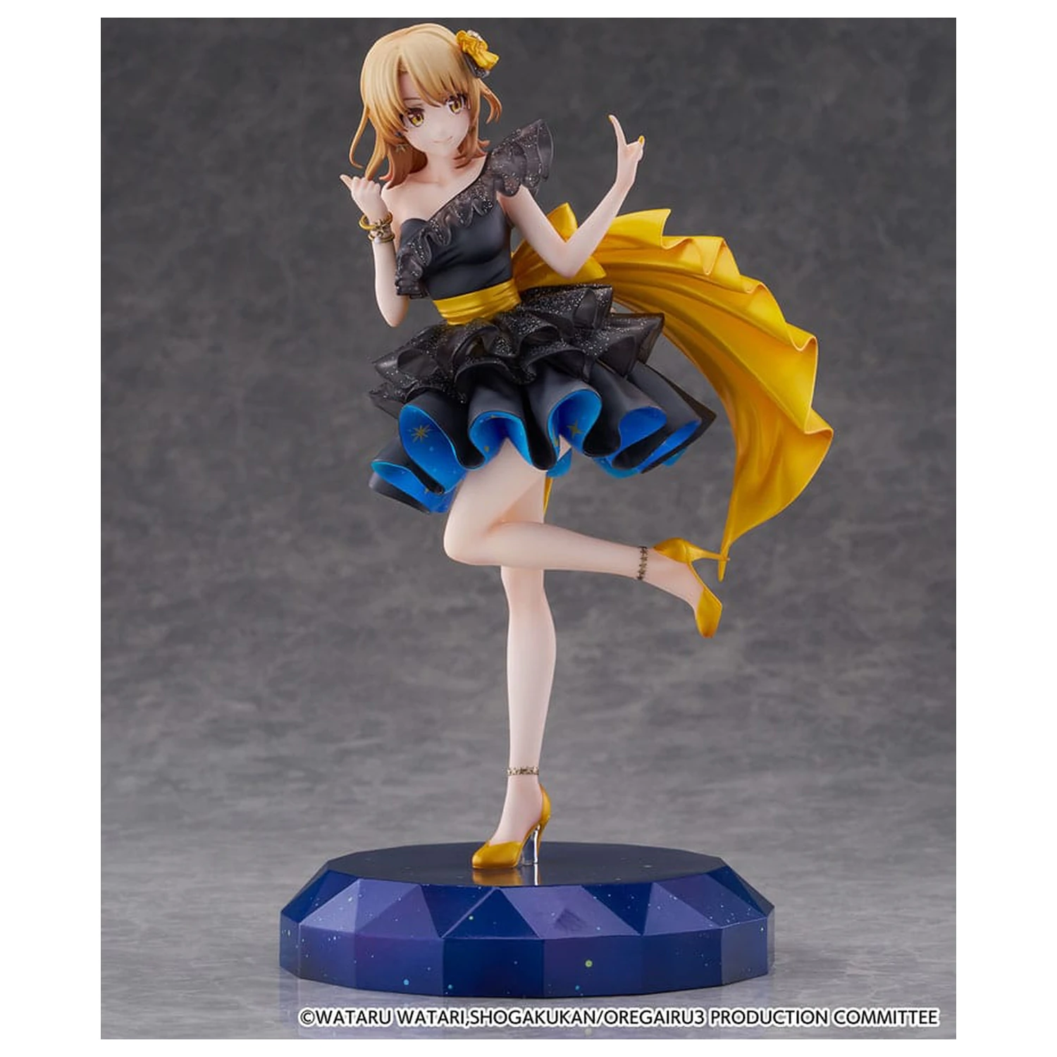 My Youth Romantic Comedy Is Wrong As I Expected. Final SHIBUYA SCRAMBLE FIGURE PVC kip 1/7 Iroha Isshiki Starry Dress Ver. 24 cm fotografija proizvoda