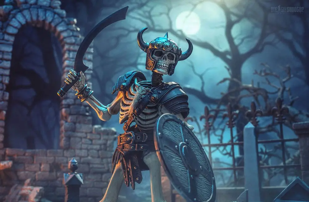 Mythic Legions: All Stars 6 akcijska figura Skeleton Raider 15 cm fotografija proizvoda