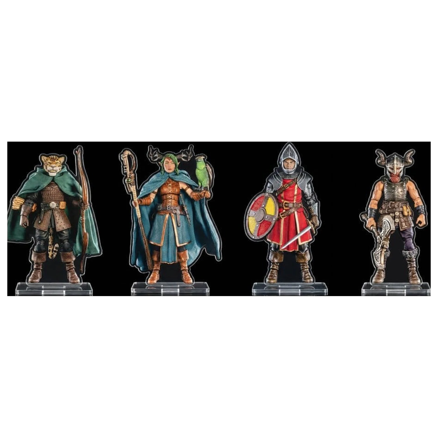 Mythic Legions Akrilni stalci 4 komada Heroic Set B 3 cm fotografija proizvoda