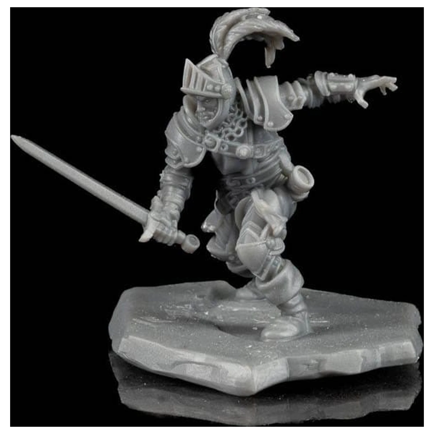 Mythic Legions Mini figure set od 4: Herojski set B neobojani 3 cm fotografija proizvoda