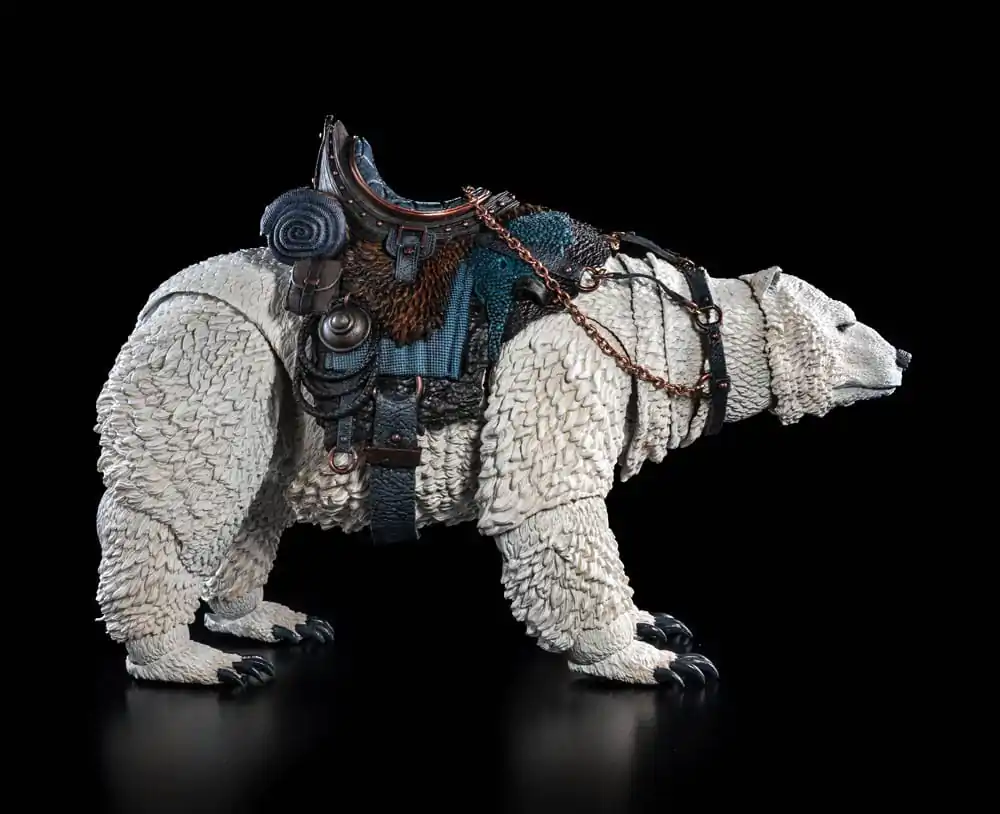 Mythic Legions Horror of Einsamall akcijska figura Isbjorn Polar Bear Mount fotografija proizvoda