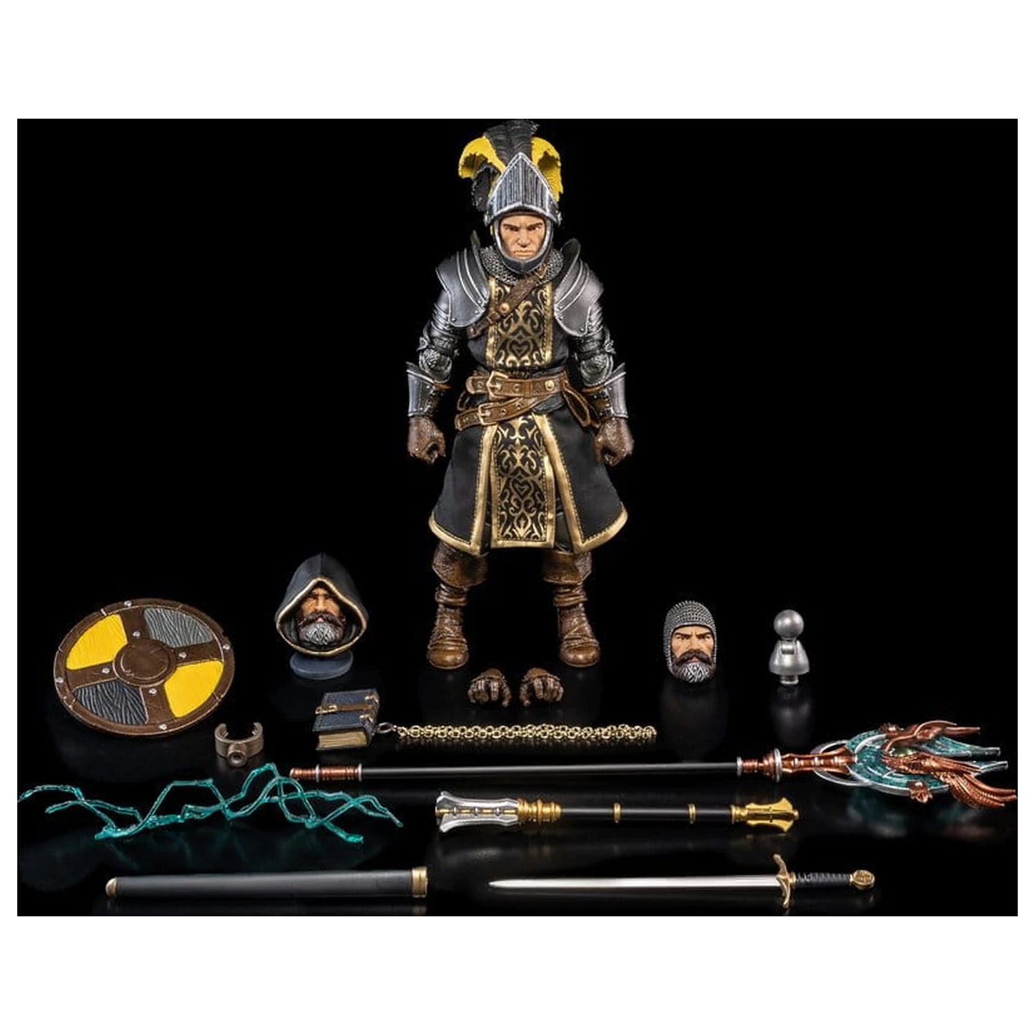 Mythic Legions akcijska figura Paladin/Cleric Heroic Deluxe 18 cm fotografija proizvoda