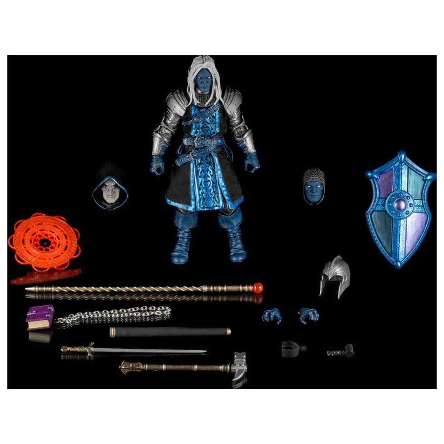 Mythic Legions akcijska figura Paladin/Cleric Villainous Deluxe 18 cm fotografija proizvoda