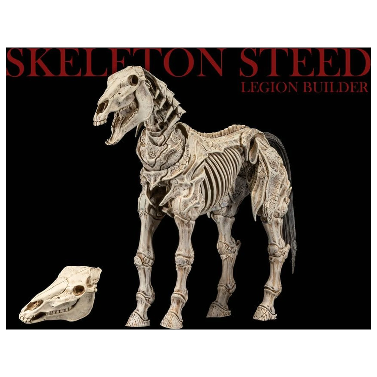 Mythic Legions: Reinforcement 3 Akcijska Figura Skeleton Steed Legion Builder fotografija proizvoda