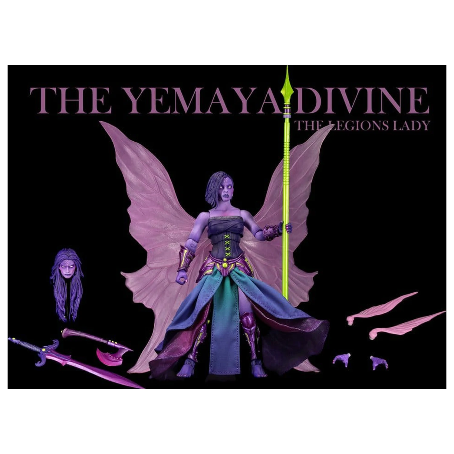 Mythic Legions: Reinforcement 3 Akcijska figura Yemaya Divine Deluxe fotografija proizvoda