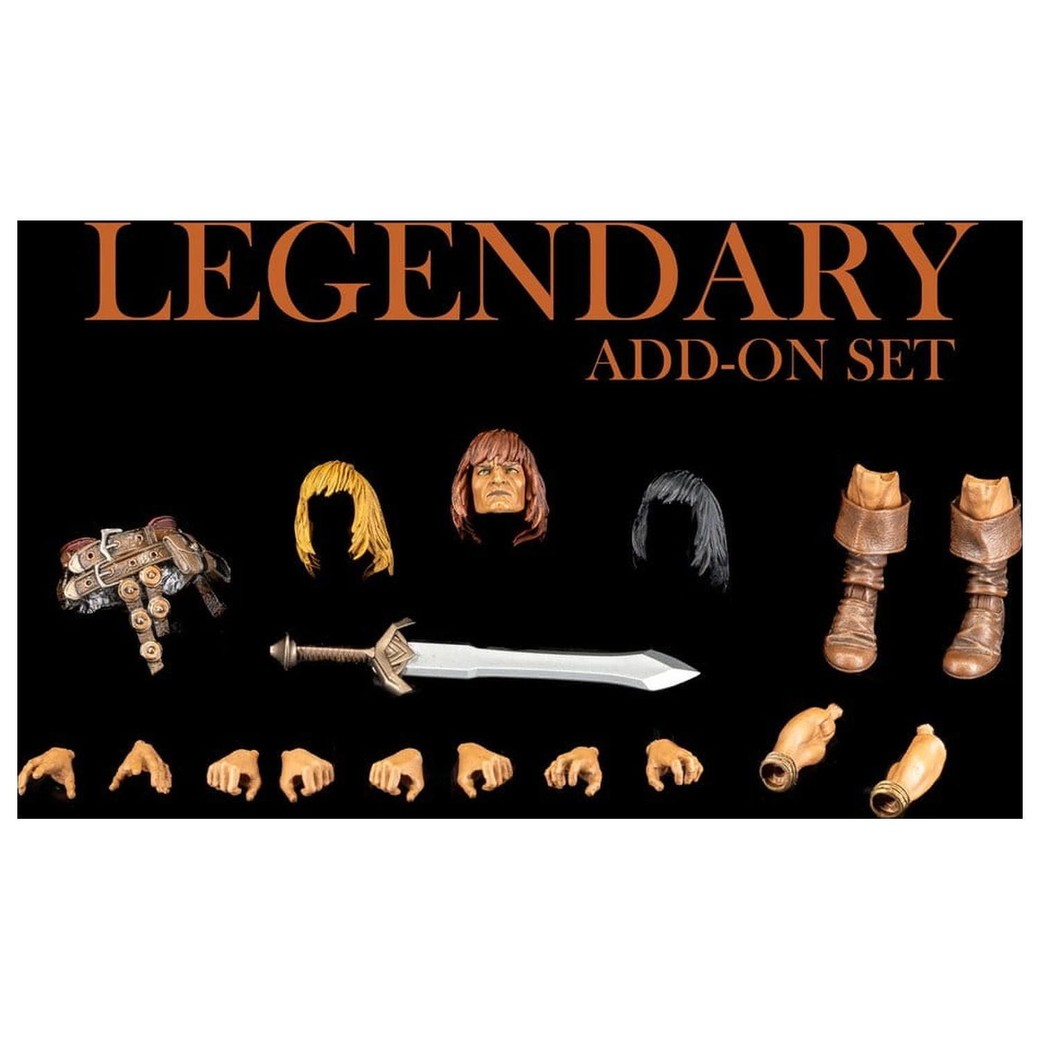 Mythic Legions: Reinforcement 3 Action Figure Dodatak Legendary Add-On Set fotografija proizvoda