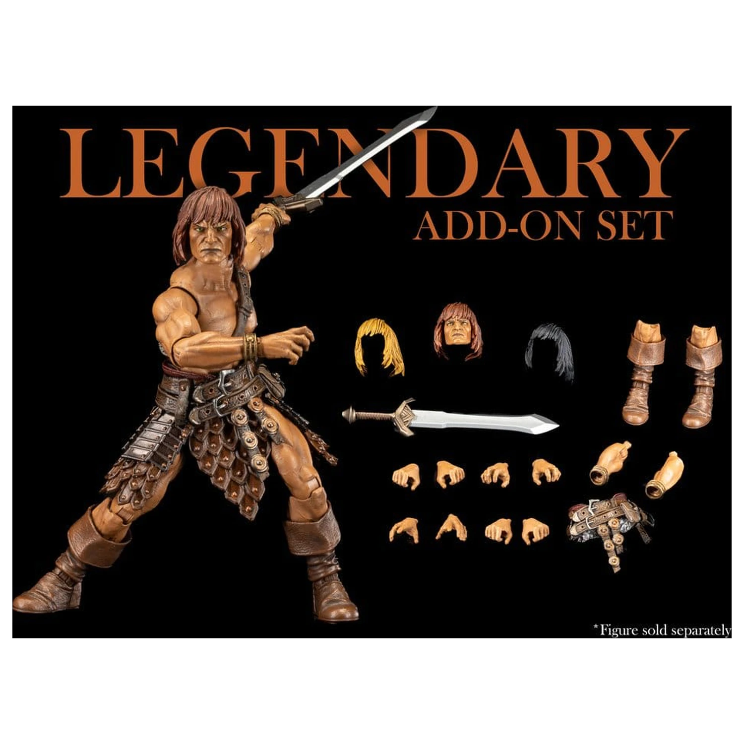 Mythic Legions: Reinforcement 3 Action Figure Dodatak Legendary Add-On Set fotografija proizvoda