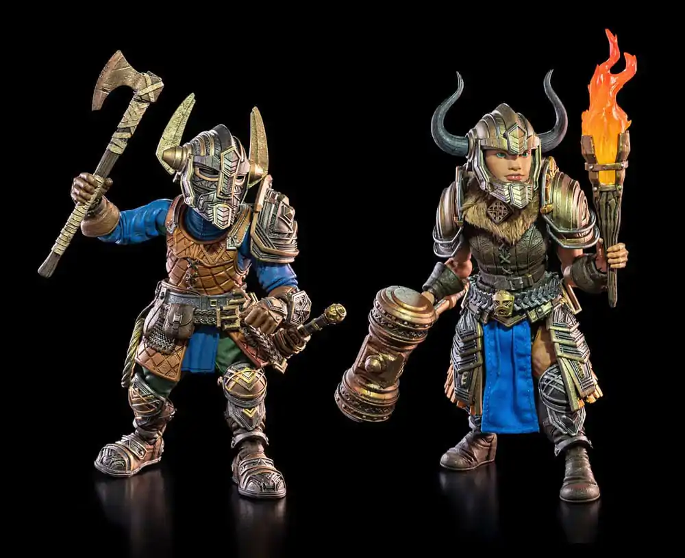 Mythic Legions: Rising Sons akcijske figure - 2-Pack Exiles From Under the Mountain 15 cm fotografija proizvoda