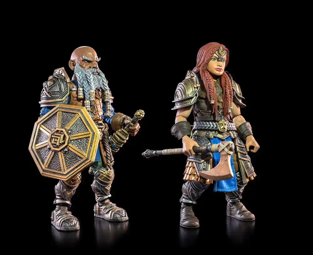 Mythic Legions: Rising Sons akcijske figure - 2-Pack Exiles From Under the Mountain 15 cm fotografija proizvoda