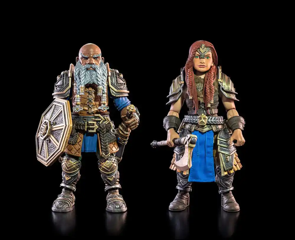 Mythic Legions: Rising Sons akcijske figure - 2-Pack Exiles From Under the Mountain 15 cm fotografija proizvoda