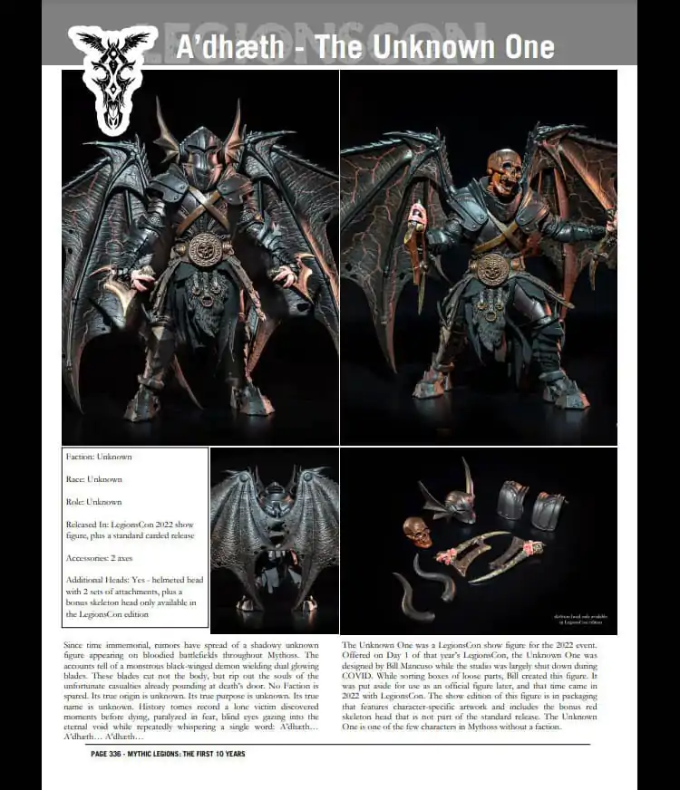 Mythic Legions: The First 10 Year Book Tvrdi uvez fotografija proizvoda