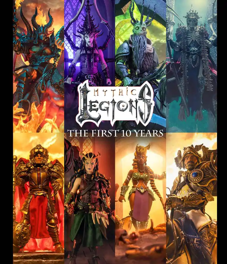 Mythic Legions: The First 10 Year Book Tvrdi uvez fotografija proizvoda