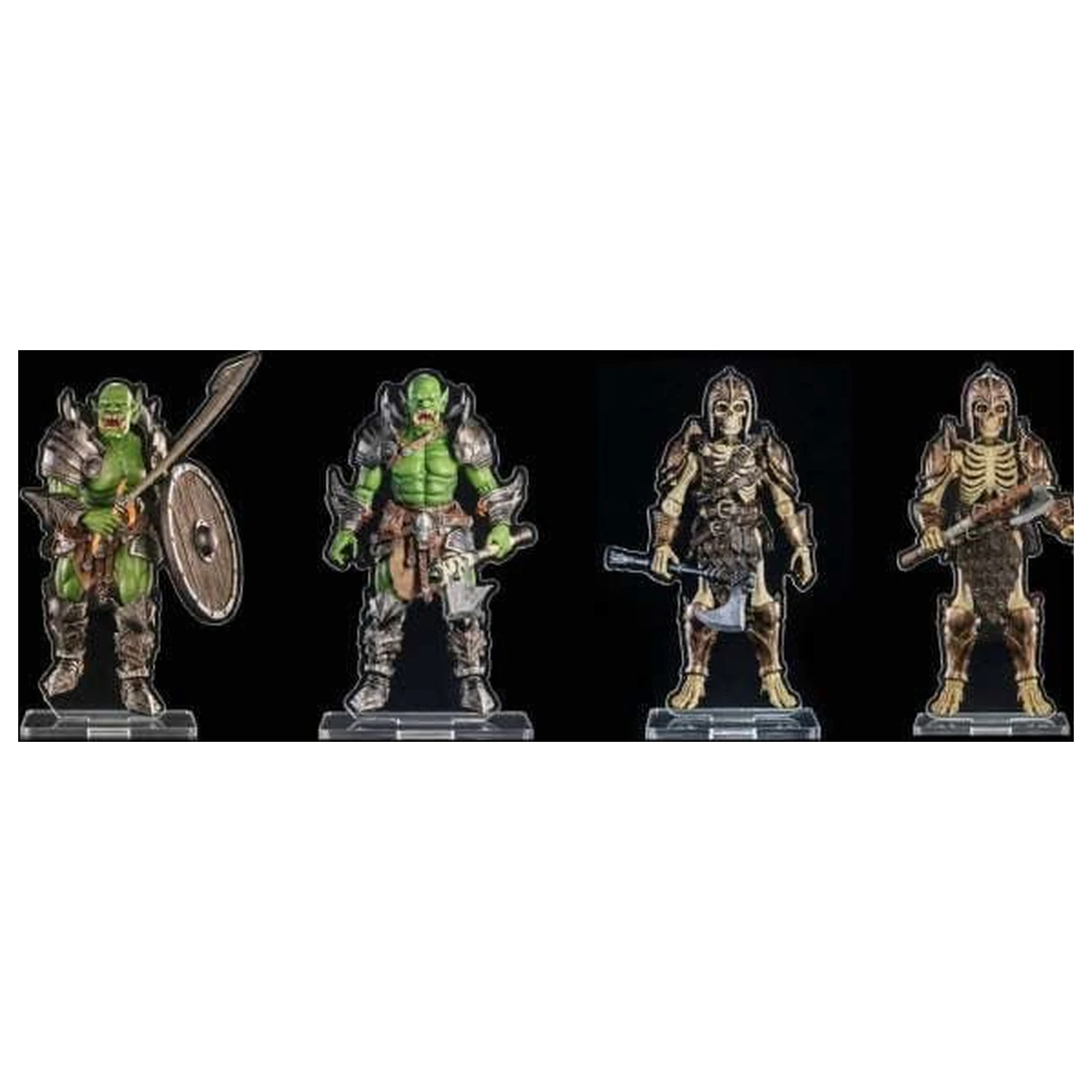 Mythic Legions Acrylic Standees 4-paket Villainous Set A 3 cm fotografija proizvoda