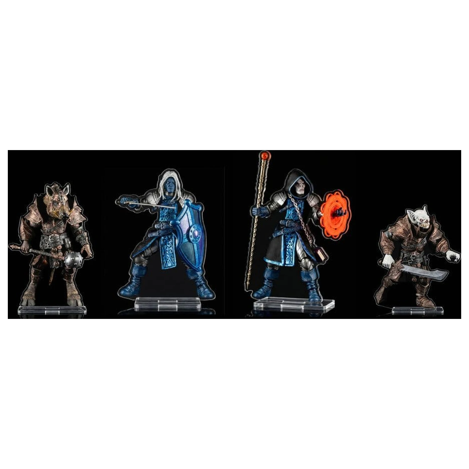 Mythic Legions Akrilne Figure 4-Paketa Zločinački Set B 3 cm fotografija proizvoda