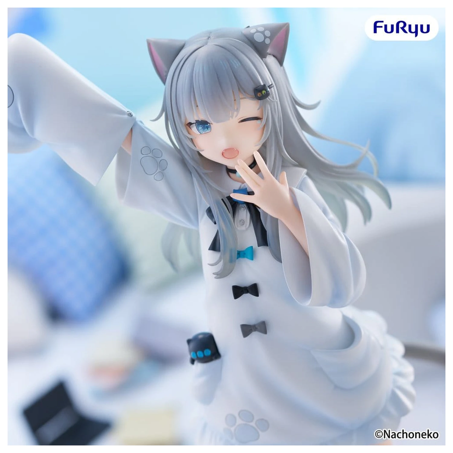 Nachoneko Trio-Try-iT PVC statua Nachoneko 21 cm fotografija proizvoda