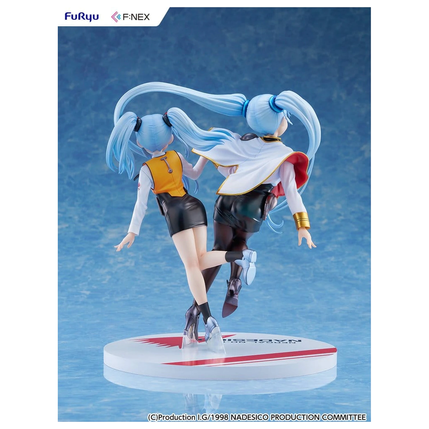 Nadesico the movie The prince of darkness PVC Figura 1/7 Ruri Hoshino double ruriruri Ver. 22 cm fotografija proizvoda