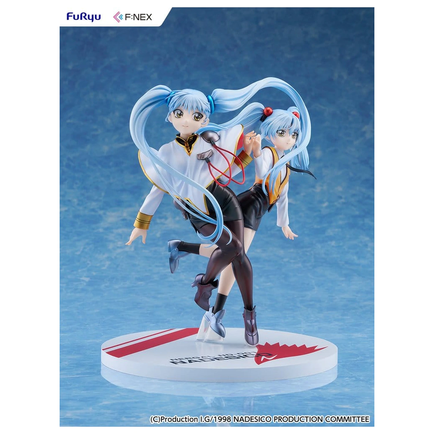 Nadesico the movie The prince of darkness PVC Figura 1/7 Ruri Hoshino double ruriruri Ver. 22 cm fotografija proizvoda