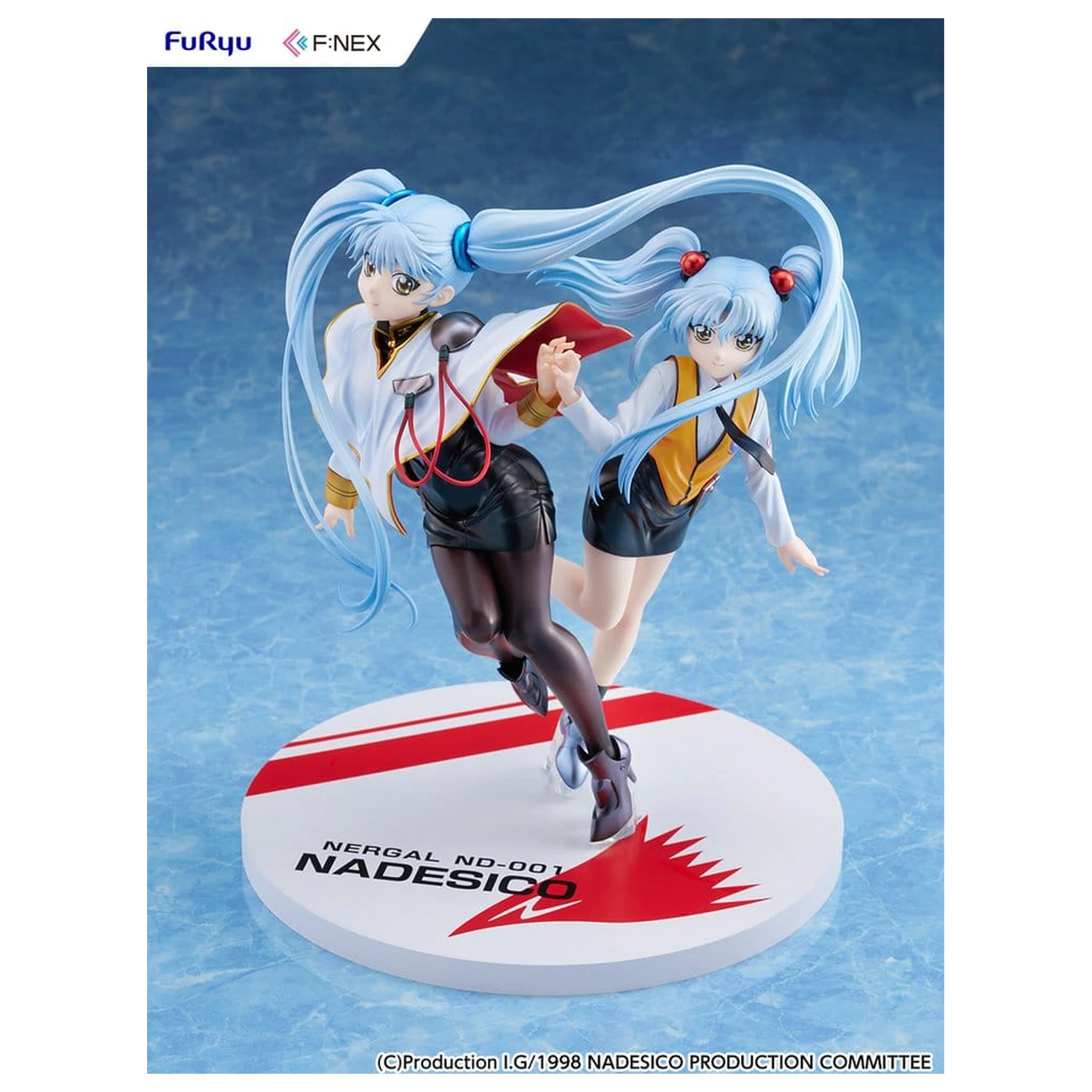 Nadesico the movie The prince of darkness PVC Figura 1/7 Ruri Hoshino double ruriruri Ver. 22 cm fotografija proizvoda