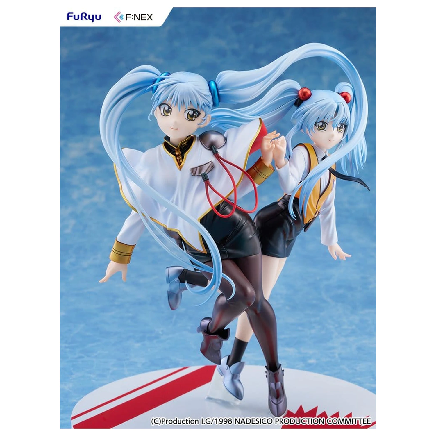 Nadesico the movie The prince of darkness PVC Figura 1/7 Ruri Hoshino double ruriruri Ver. 22 cm fotografija proizvoda