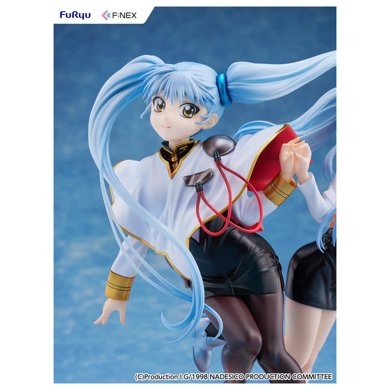 Nadesico the movie The prince of darkness PVC Figura 1/7 Ruri Hoshino double ruriruri Ver. 22 cm fotografija proizvoda
