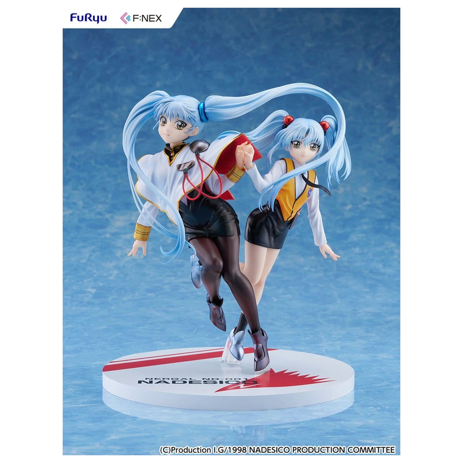 Nadesico the movie The prince of darkness PVC Figura 1/7 Ruri Hoshino double ruriruri Ver. 22 cm fotografija proizvoda