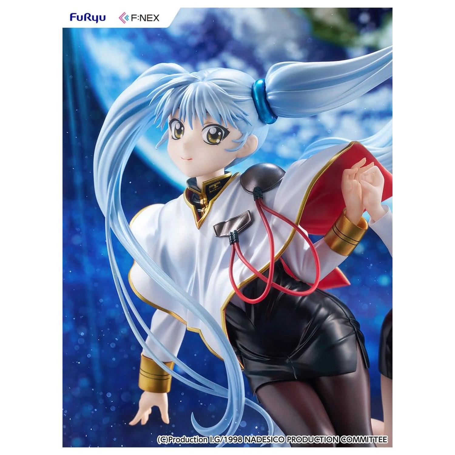Nadesico the movie The prince of darkness PVC Figura 1/7 Ruri Hoshino double ruriruri Ver. 22 cm fotografija proizvoda