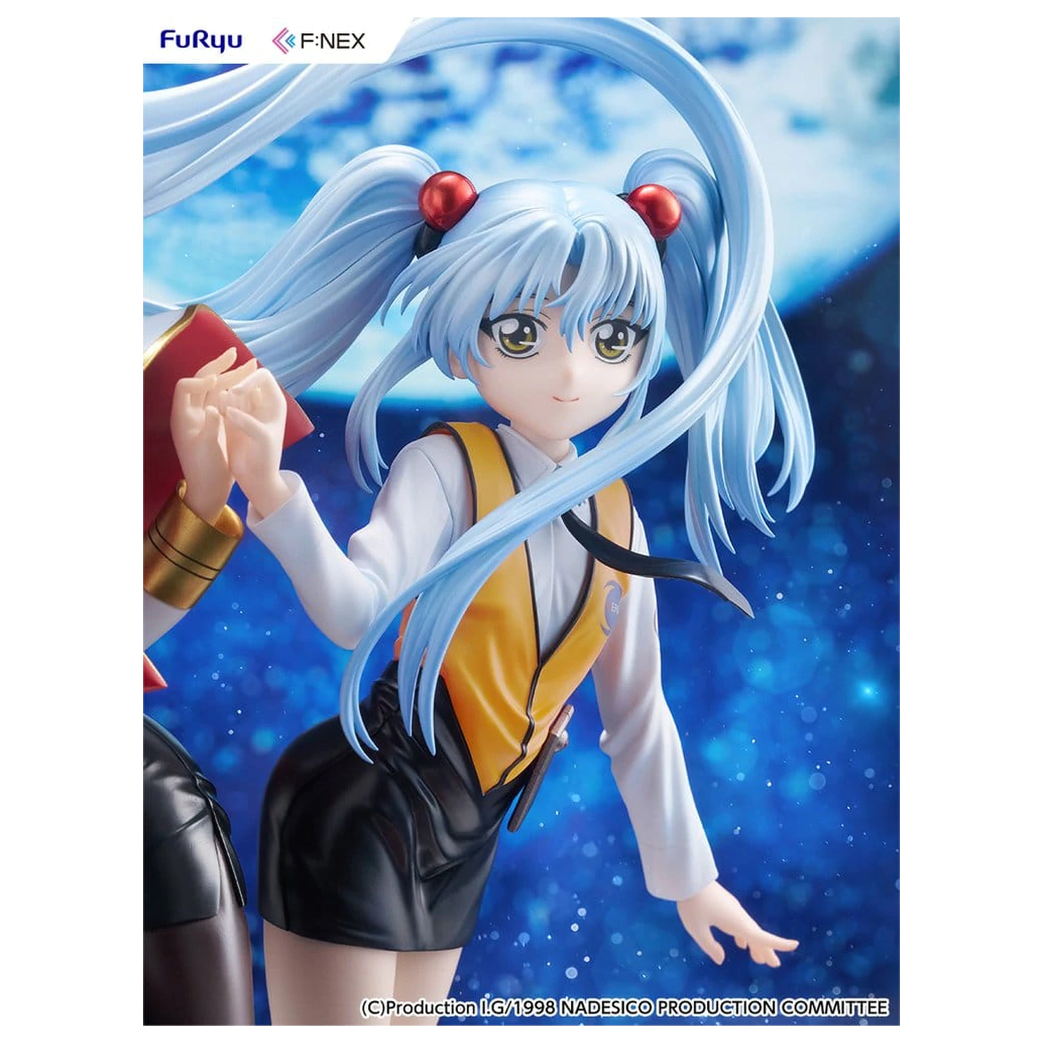 Nadesico the movie The prince of darkness PVC Figura 1/7 Ruri Hoshino double ruriruri Ver. 22 cm fotografija proizvoda
