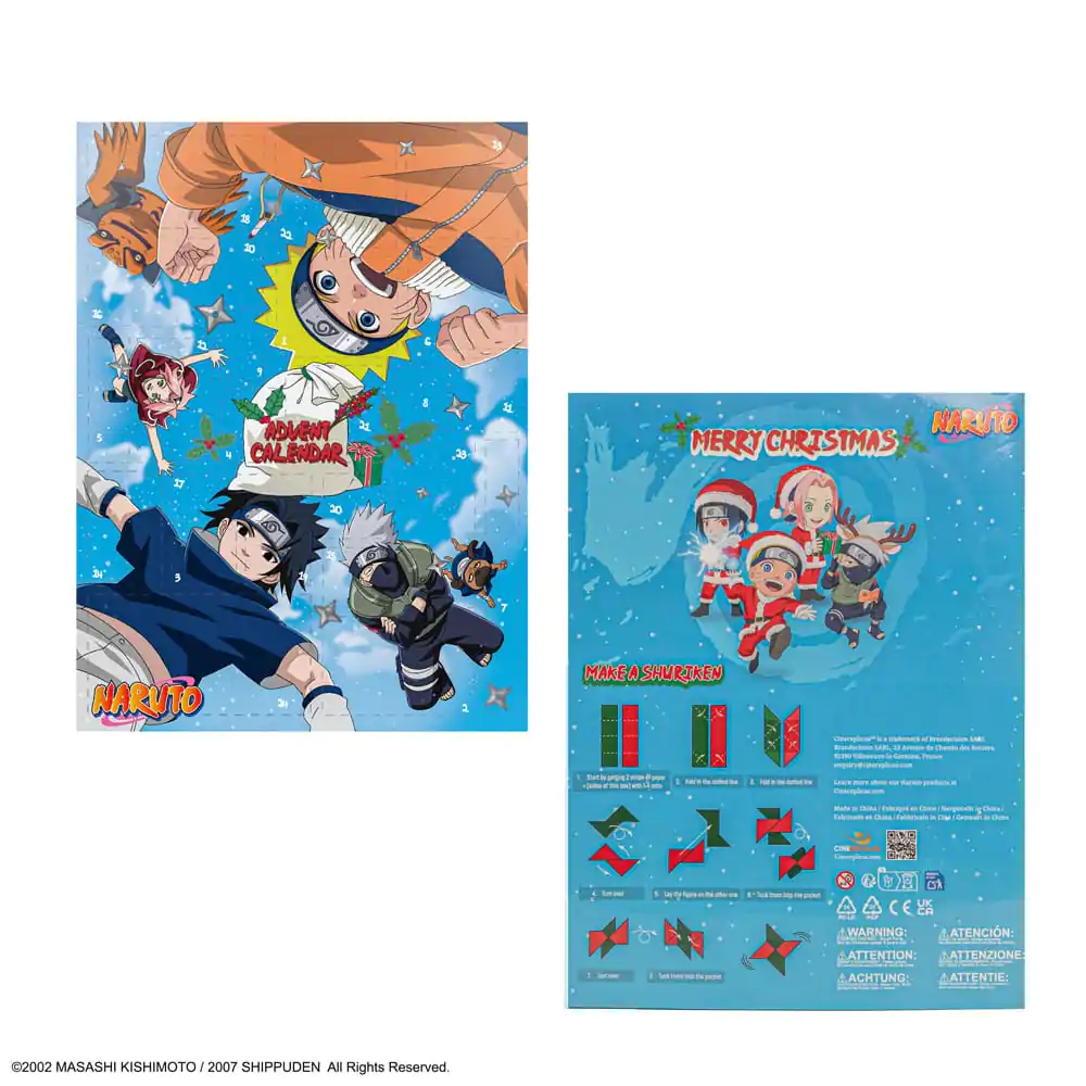 Naruto Adventski kalendar 2025 fotografija proizvoda