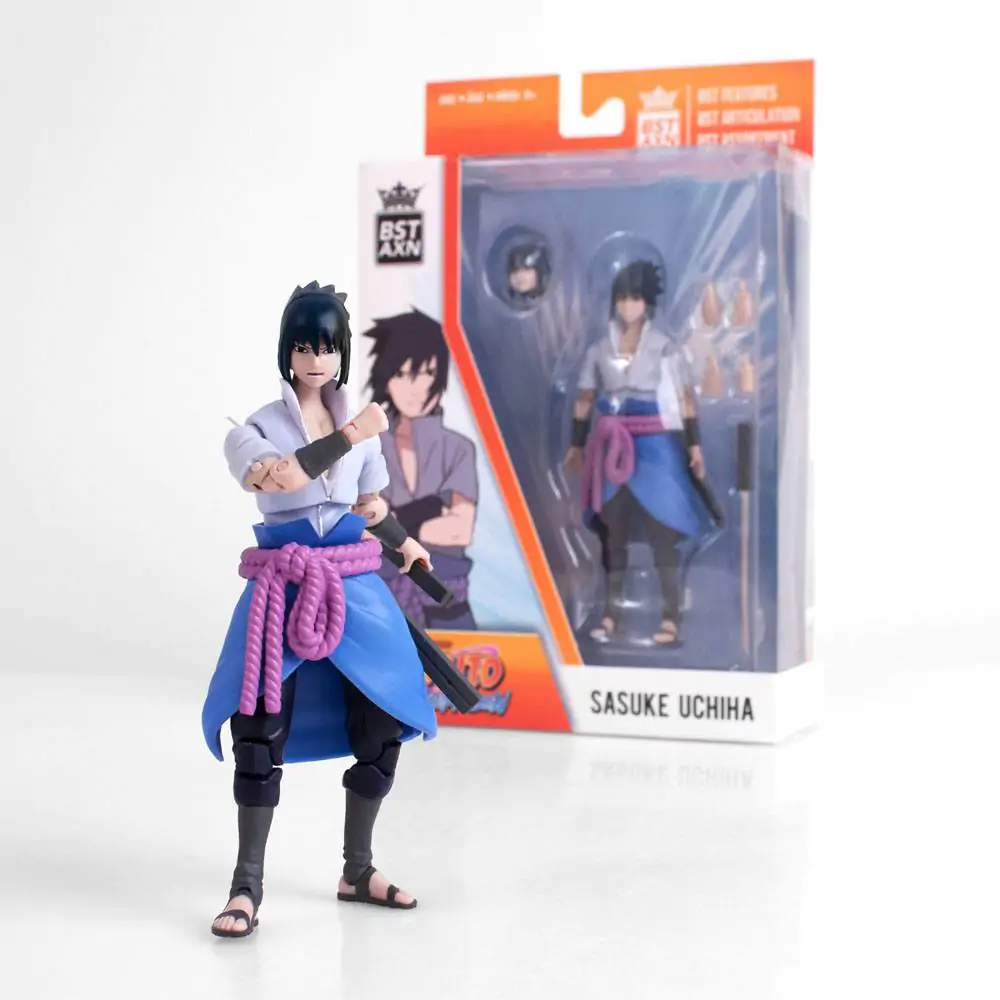 Naruto BST AXN akcijska figura Sasuke Uchiha 13 cm fotografija proizvoda