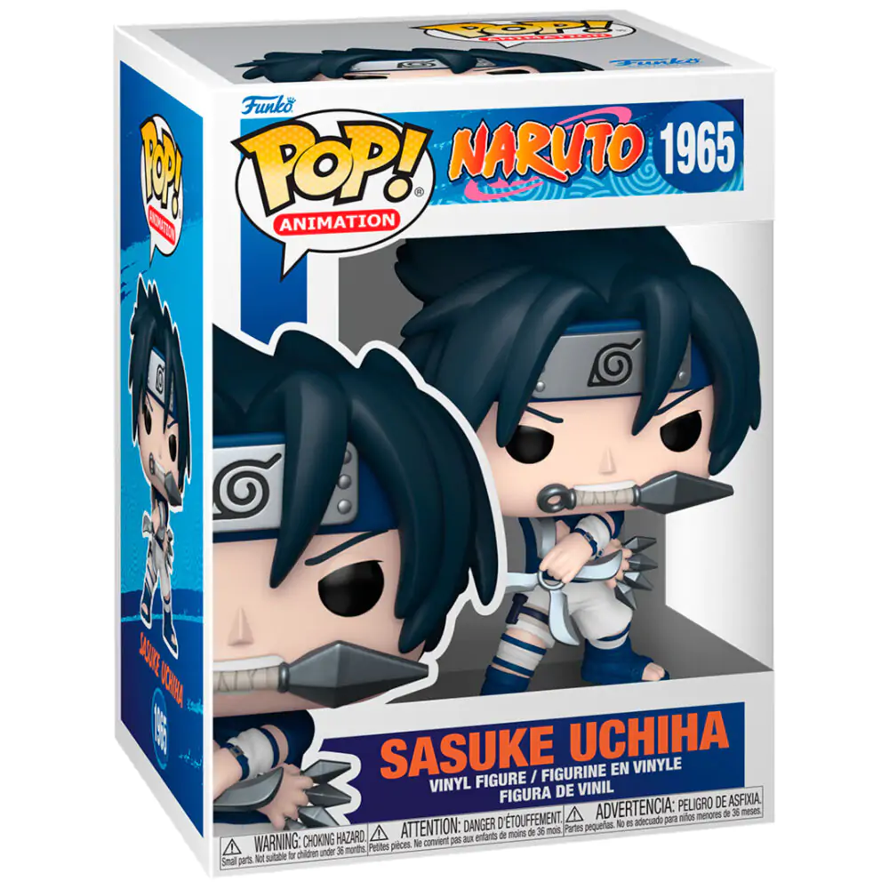 Naruto Classic Pop! Animation Vinilna Figura Sasuke 9 cm fotografija proizvoda