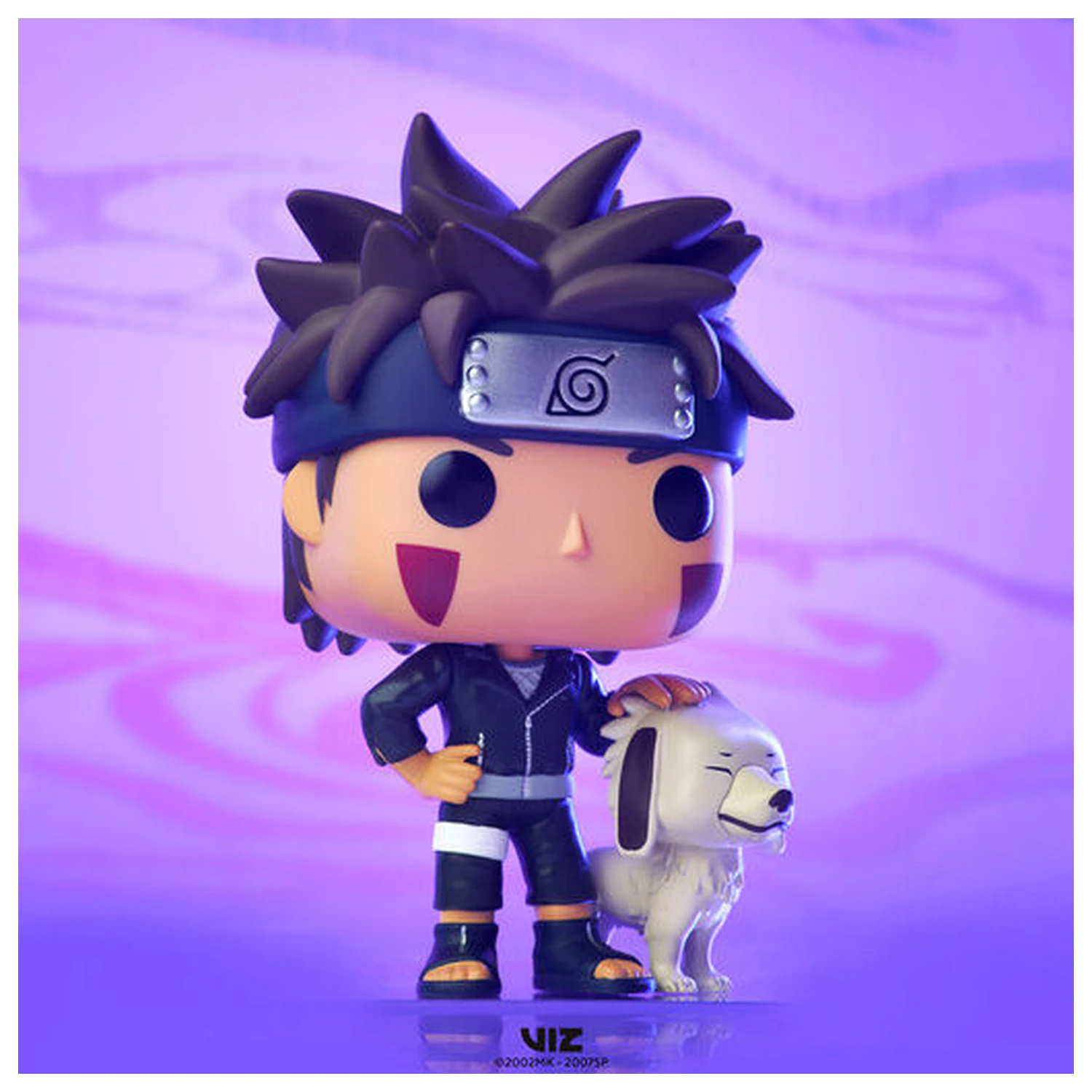 Naruto POP! Animation Vinyl figura Kiba s Akamarujem 9 cm fotografija proizvoda