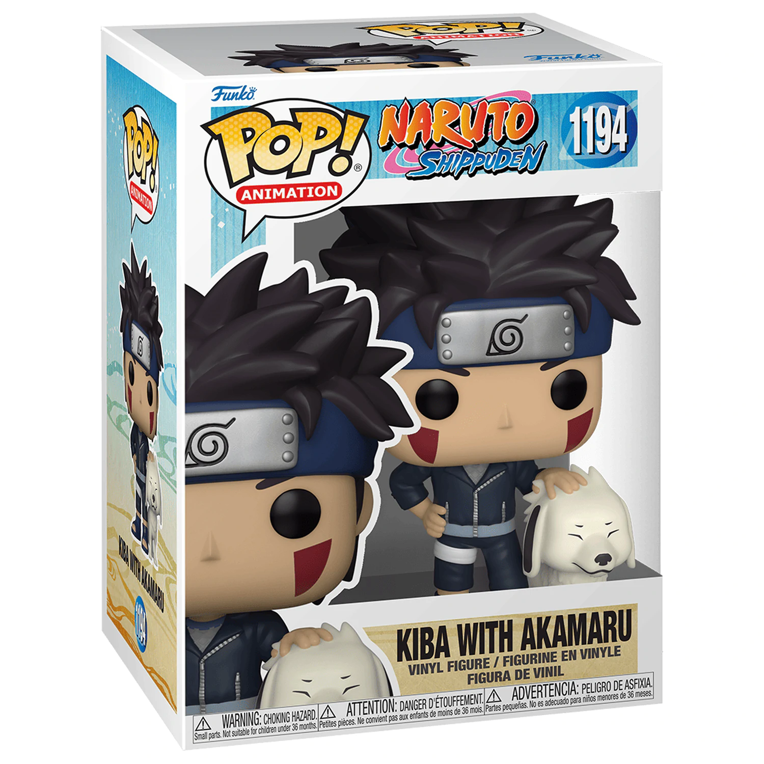 Naruto POP! Animation Vinyl figura Kiba s Akamarujem 9 cm fotografija proizvoda