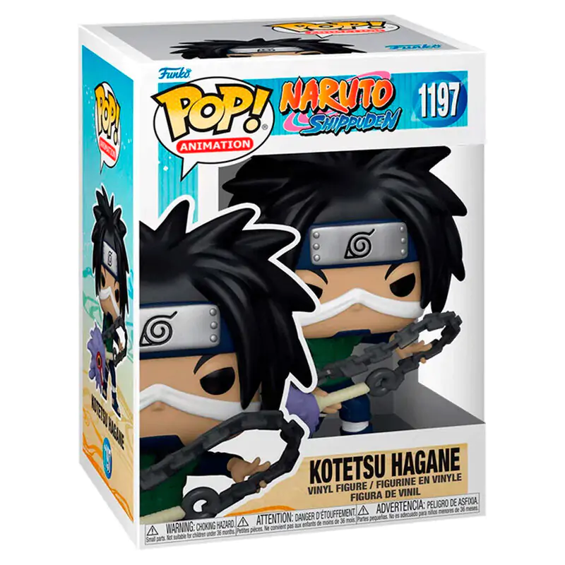 Naruto POP! Animation Vinyl Figura Kotetsu Hagane s Oružjem 9 cm fotografija proizvoda