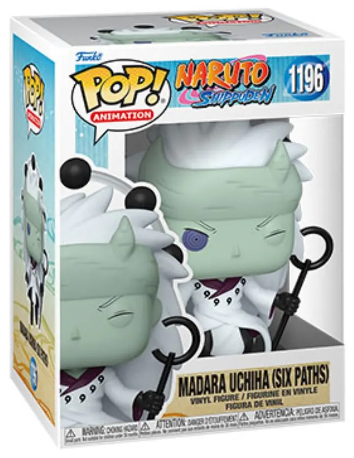 Naruto Pop! Animation Vinyl figura Mudrac Madara Uchiha 9 cm fotografija proizvoda