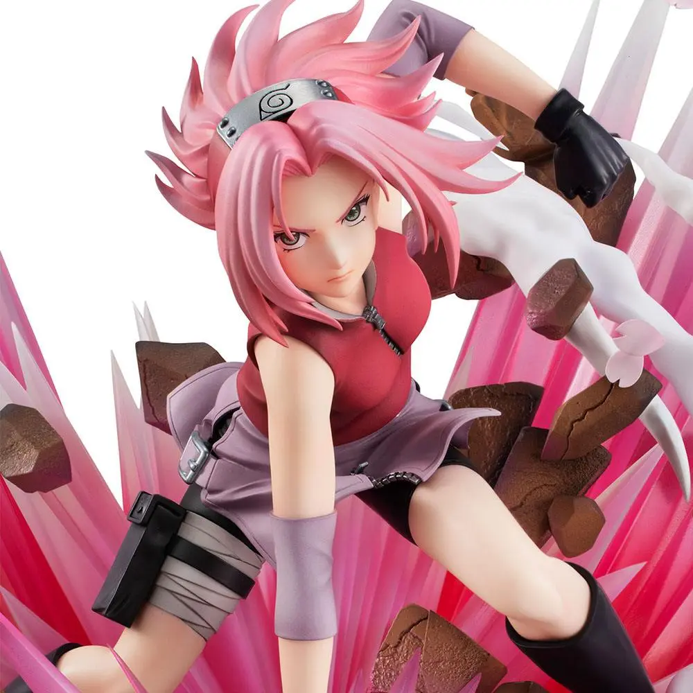 Naruto Gals PVC Kip DX Haruno Sakura Verzija 3 27 cm fotografija proizvoda