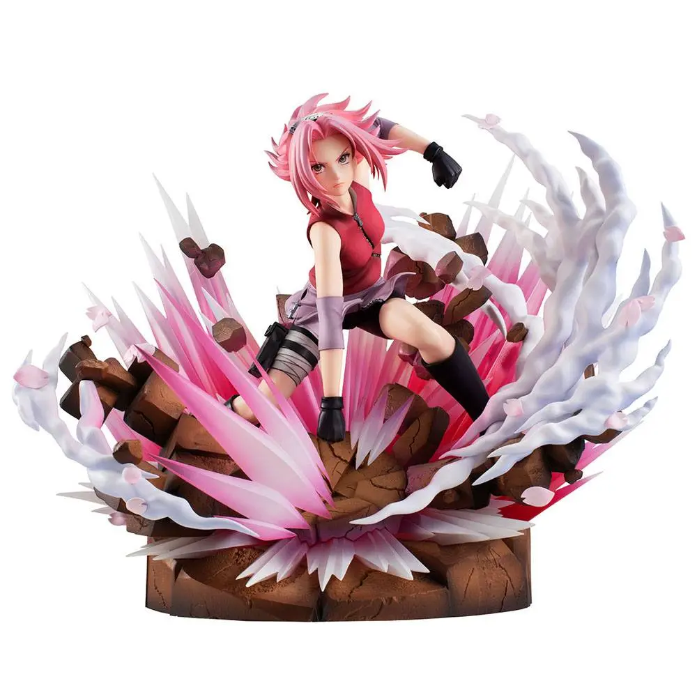 Naruto Gals PVC Kip DX Haruno Sakura Verzija 3 27 cm fotografija proizvoda