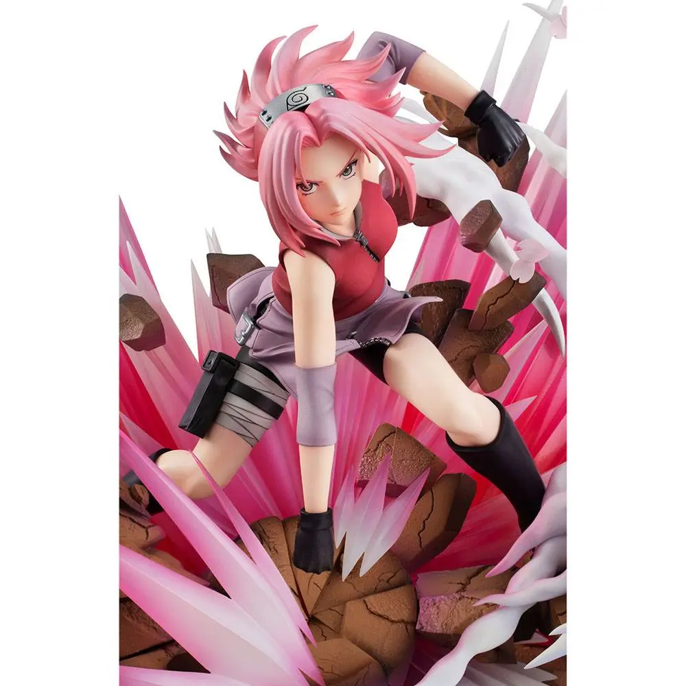 Naruto Gals PVC Kip DX Haruno Sakura Verzija 3 27 cm fotografija proizvoda