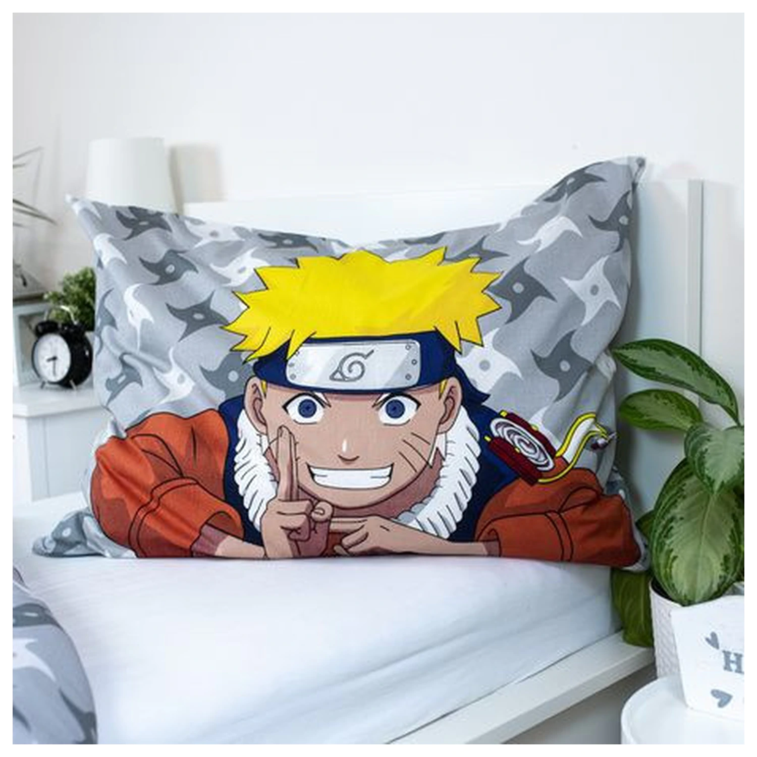 Naruto sivi prekrivač za poplun fotografija proizvoda