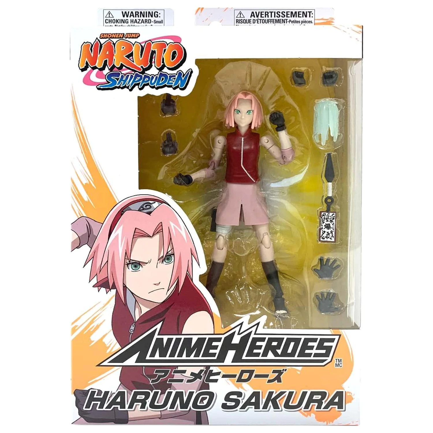 NARUTO Haruno Sakura Figura Anime Heroes 17 cm fotografija proizvoda