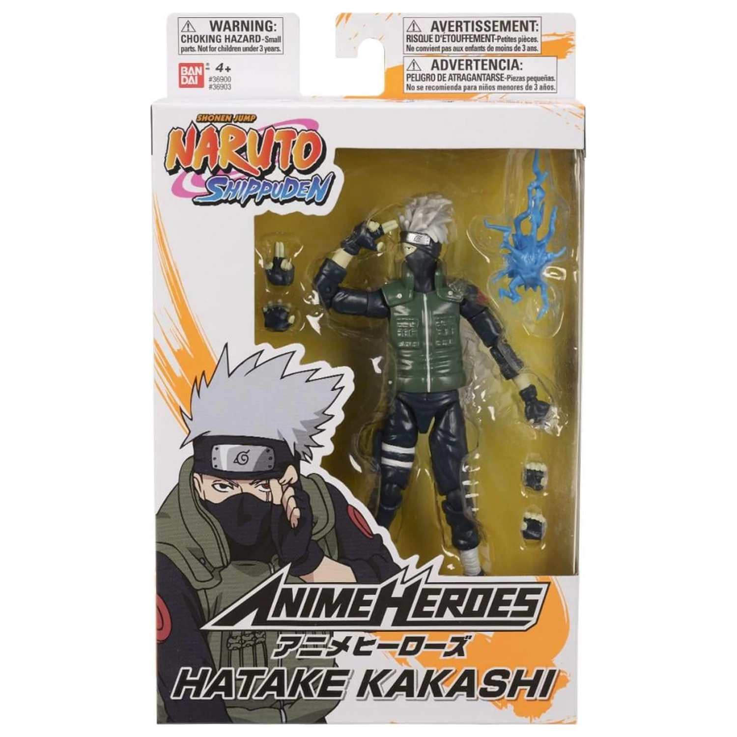 Naruto Hatake Kakashi Figura Anime Heroes 17 cm fotografija proizvoda