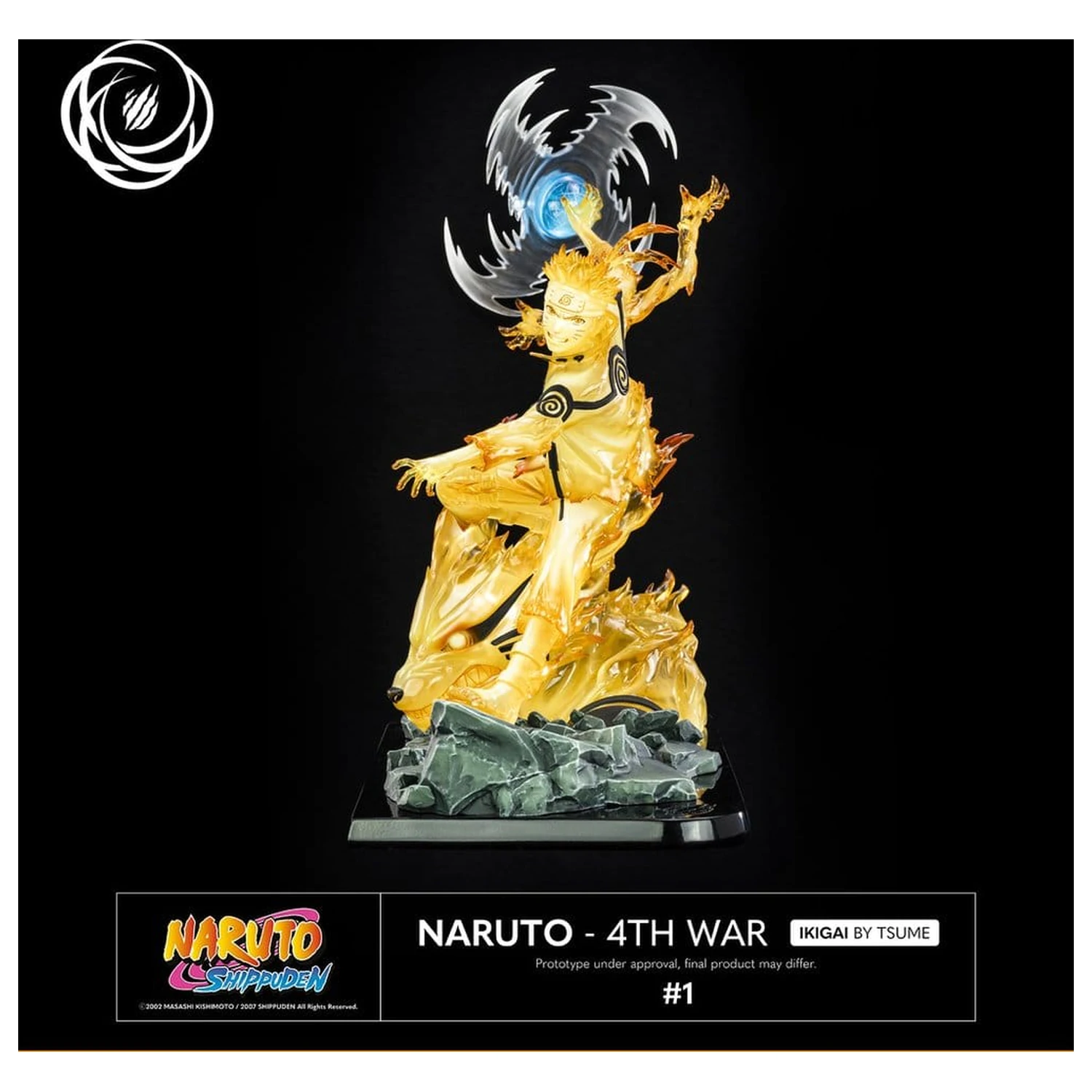 Naruto IKIGAI Figura 1/6 Naruto Četvrti Veliki Ninja Rat fotografija proizvoda