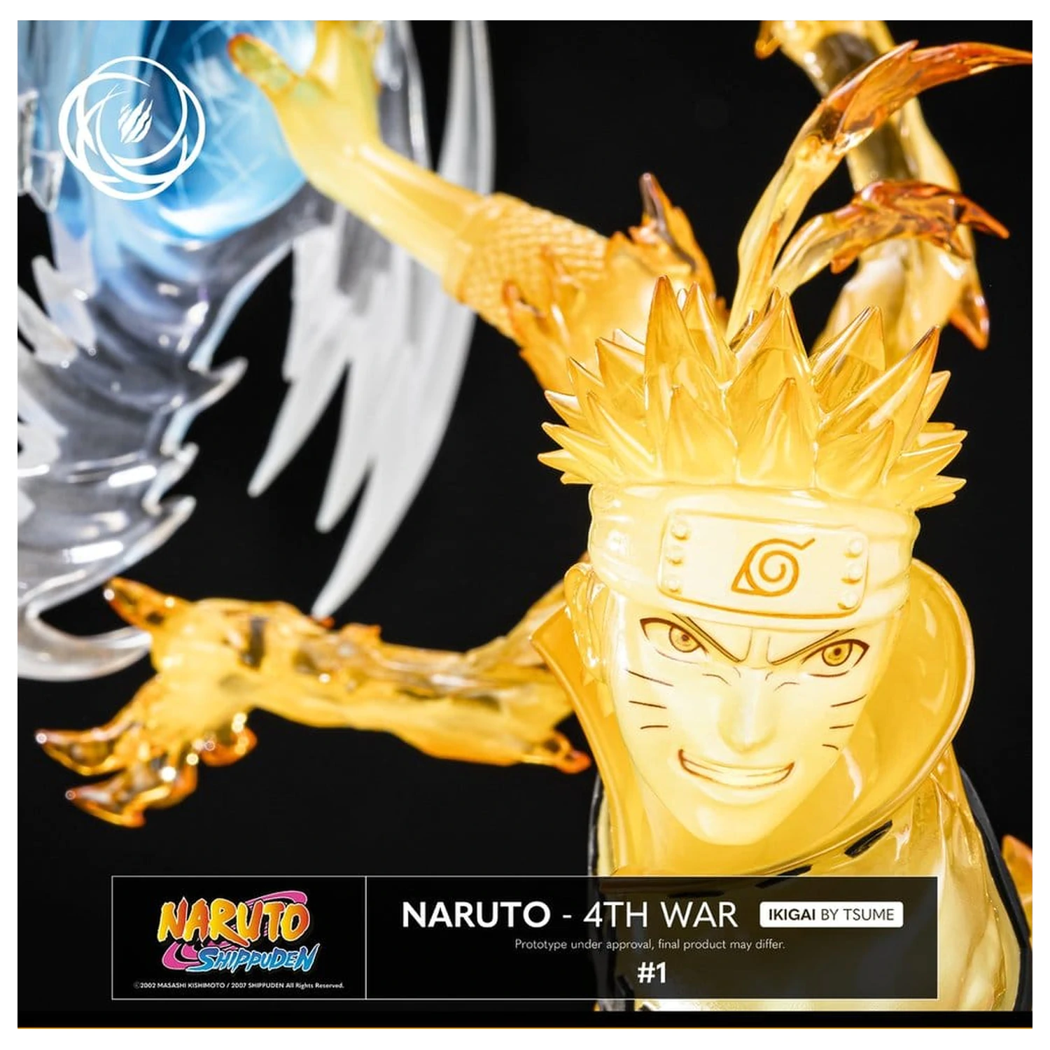 Naruto IKIGAI Figura 1/6 Naruto Četvrti Veliki Ninja Rat fotografija proizvoda