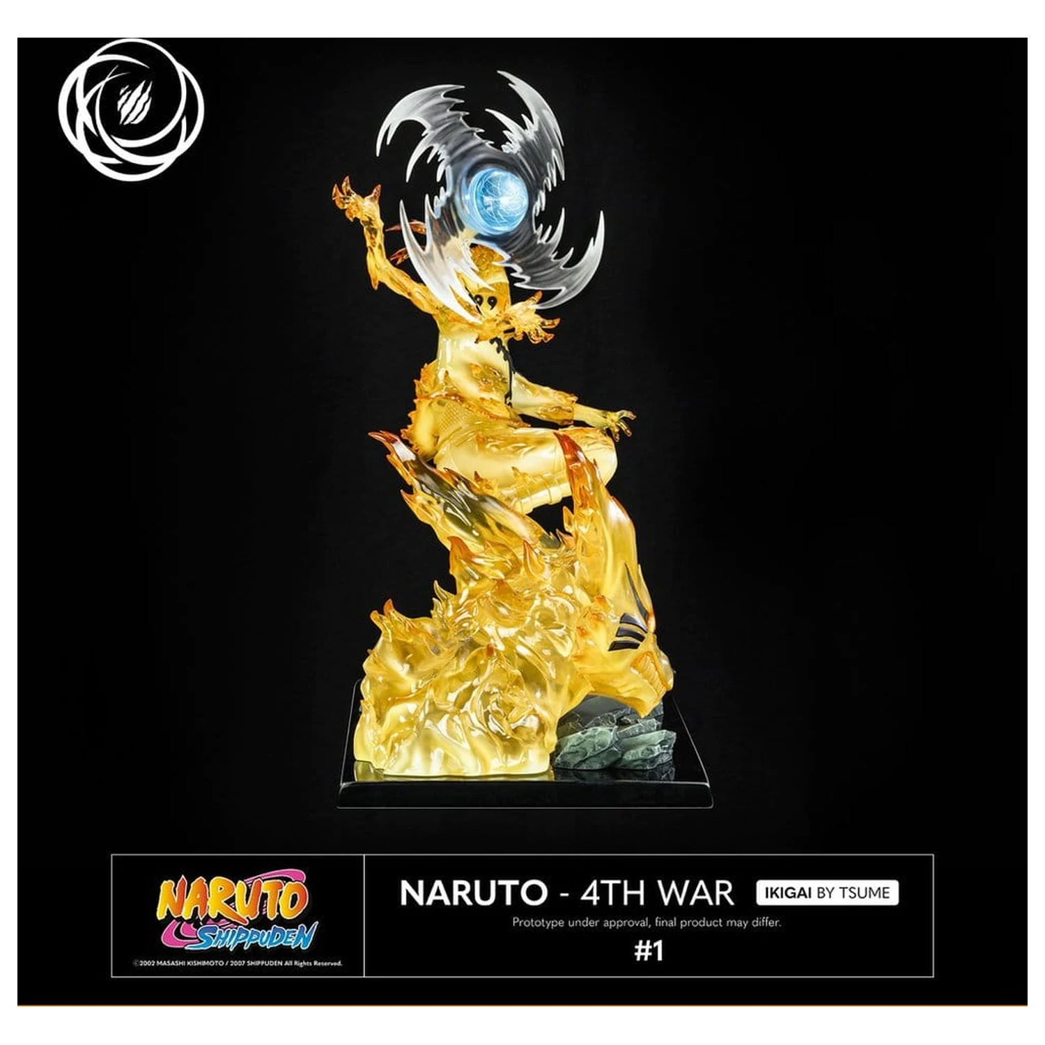 Naruto IKIGAI Figura 1/6 Naruto Četvrti Veliki Ninja Rat fotografija proizvoda