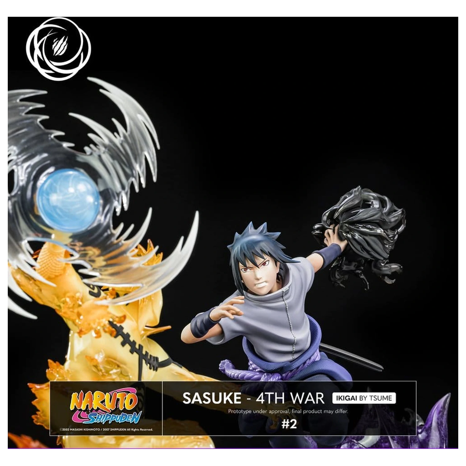 Naruto IKIGAI Figura 1/6 Sasuke Fourth Great Ninja War fotografija proizvoda