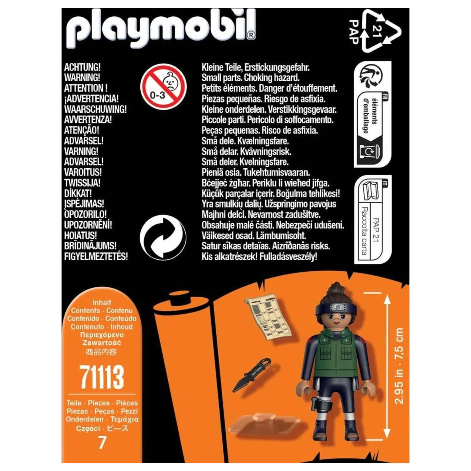 Naruto Iruka Playmobil figura fotografija proizvoda