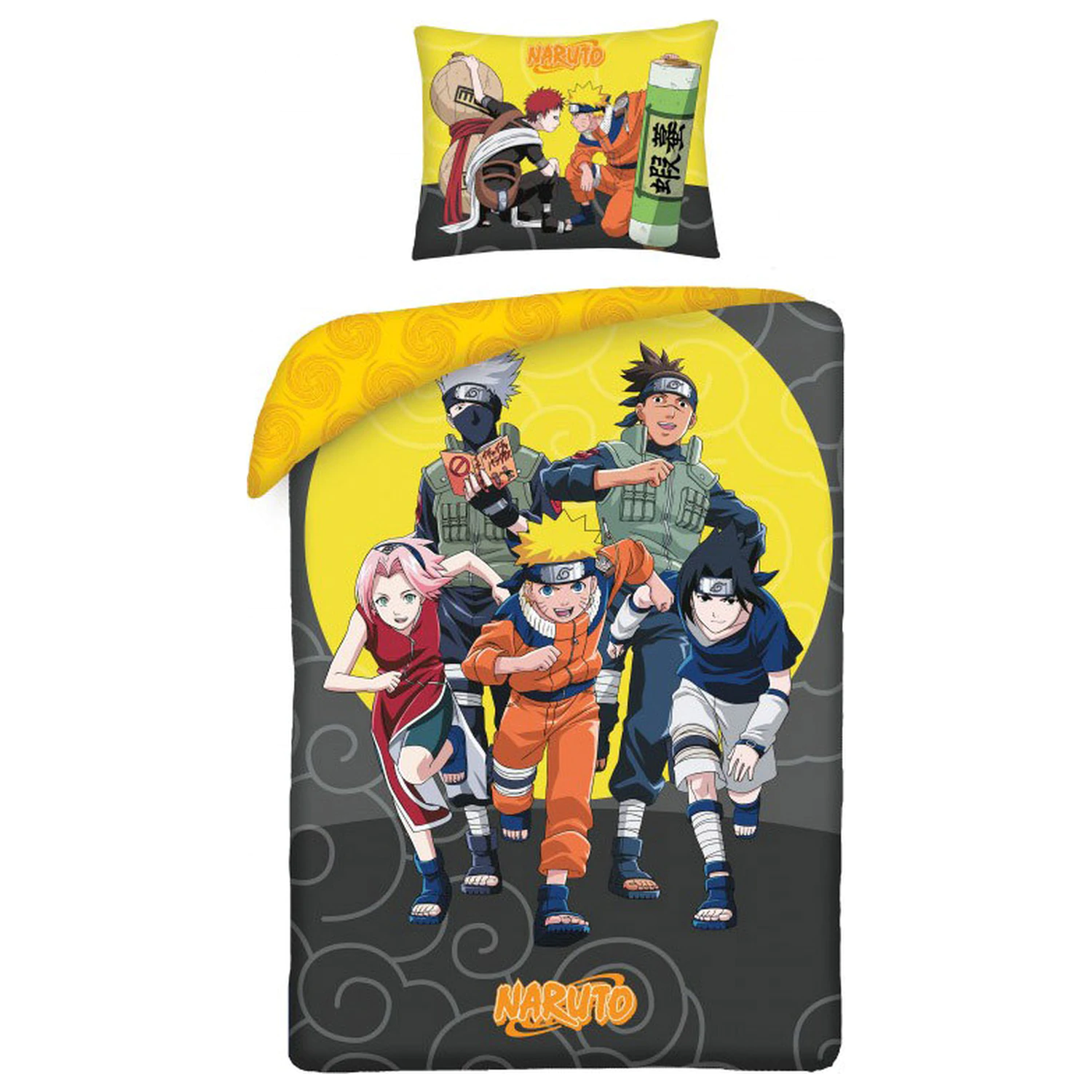 Naruto Mission Navlaka za poplun 140x200cm, 70x90 cm fotografija proizvoda