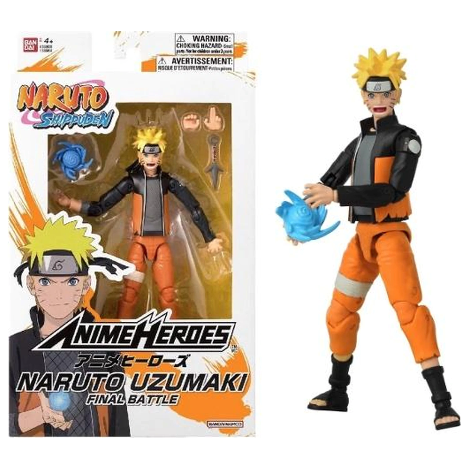 NARUTO Naruto "Final Battle" Figura Anime Heroes 17 cm fotografija proizvoda