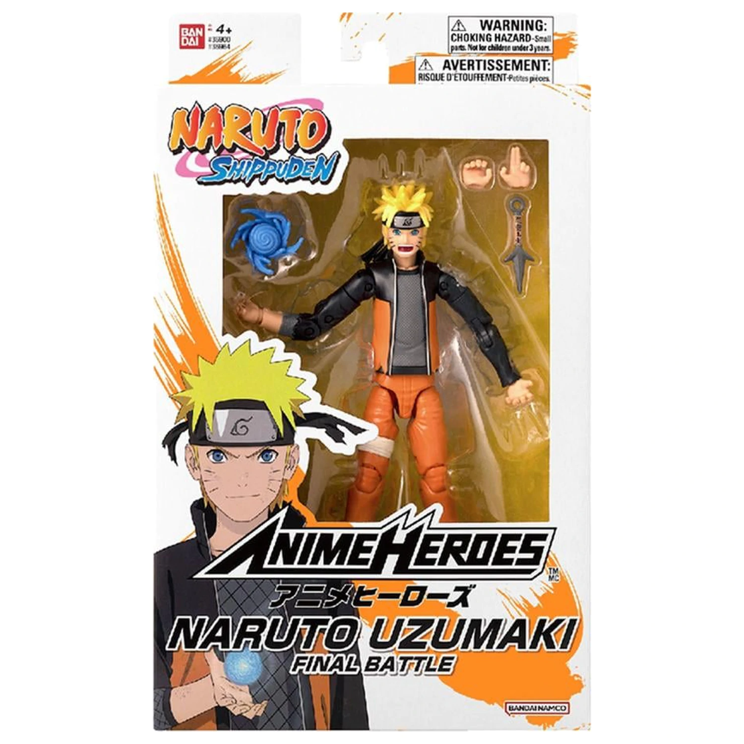 NARUTO Naruto "Final Battle" Figura Anime Heroes 17 cm fotografija proizvoda