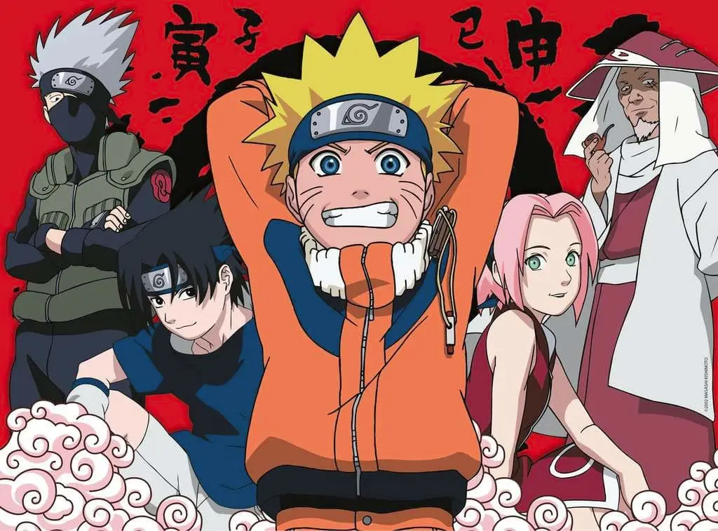 Naruto Children's Jigsaw Puzzle XXL Naruto's Adventures (300 komada) fotografija proizvoda