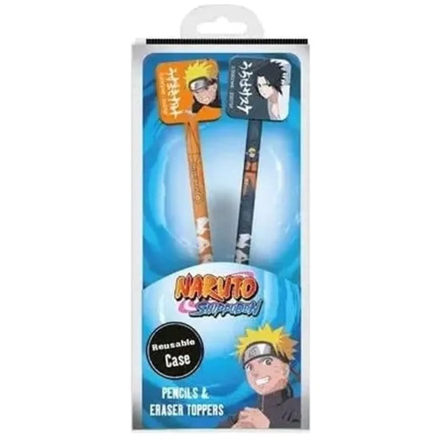 Naruto Olovke s Topperima Naruto & Sasuke fotografija proizvoda